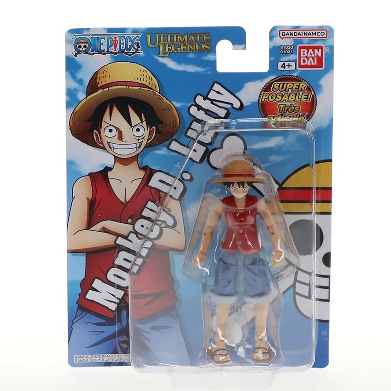 Figura de Acción Monkey D. Luffy Ultimate Legends de 12.7 Cm