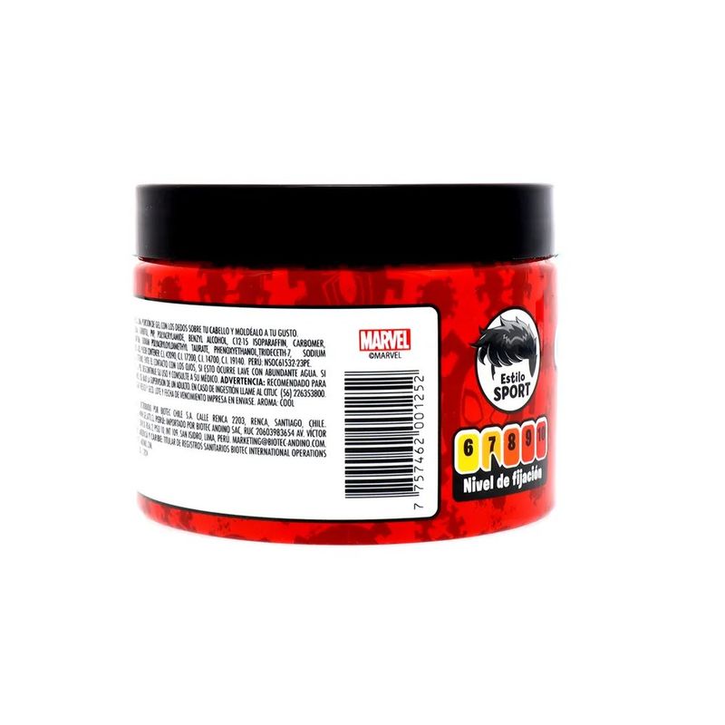 Gel para Cabello Spider-Man Look Sport de 280 g para Peinado Infantil