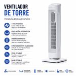 Ventilador De Torre Con Temporizador 29 Plg - Cool Select