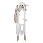Silla de Comer Mimzy Snacker Taupe con Bandeja y Plegado Compacto Beige