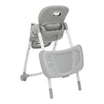 Silla de Comer Multiply 6 en 1 Portrait Ajustable con Bandeja y Cojín Gris