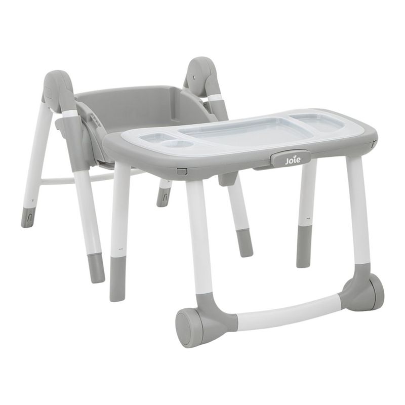 Silla de Comer Multiply 6 en 1 Portrait Ajustable con Bandeja y Cojín Gris
