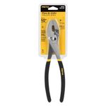 Pinza de Chofer 10 plg con Mango de Vinil Antiderrapante Color Negro