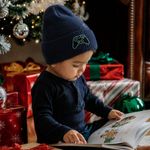 Gorro Infantil Gamer Tejido Doble Capa para Frío