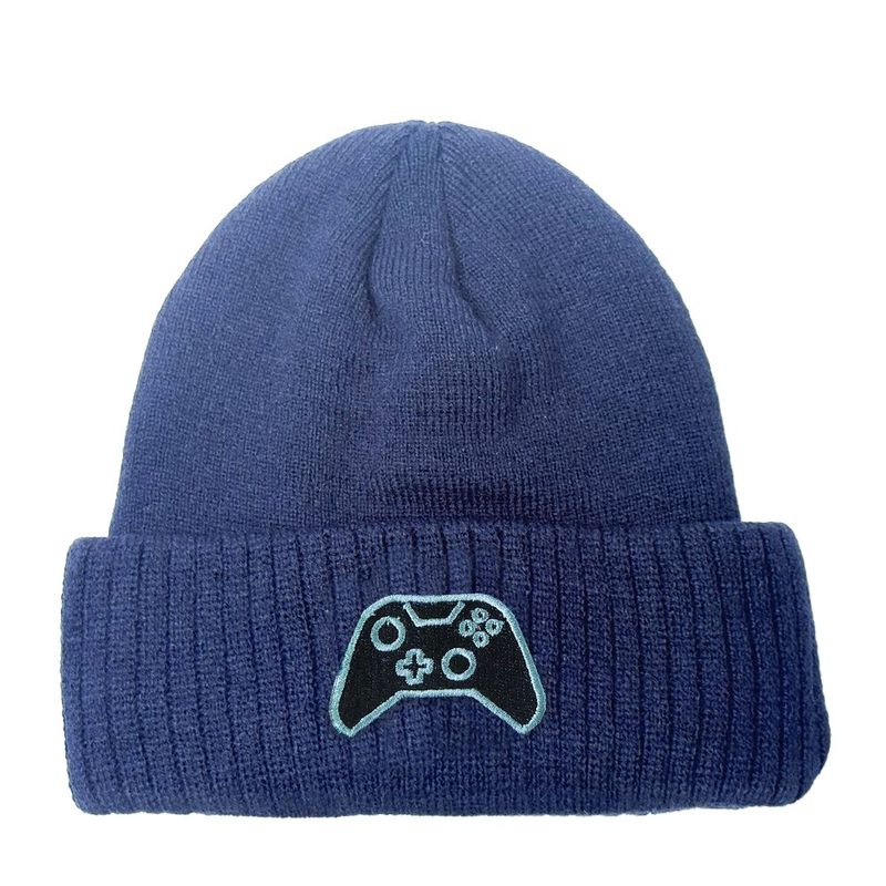 Gorro Infantil Gamer Tejido Doble Capa para Frío