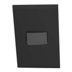 Pulsador Sencillo para Timbre Nobile 1P 10A Empotrable Color Negro