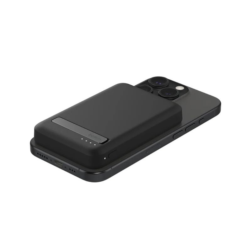 Power Bank Boost Charge Pro Qi2 5,000 mAh de 15 W Magnético con Soporte