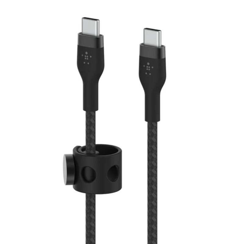 Cable BoostCharge Pro Flex USB-C a USB-C de 3 Metros Color Negro