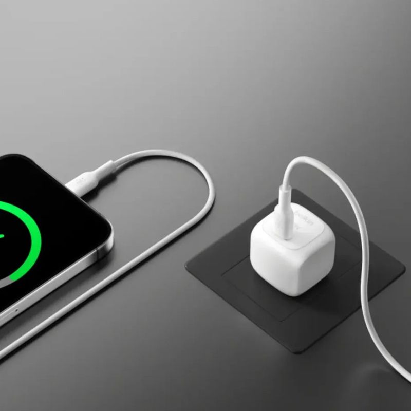 Cubo de Carga BoostCharge USB-C 30 W Color Blanco