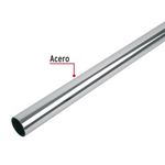 Tubo Redondo de Acero Cromado de 3 Metros