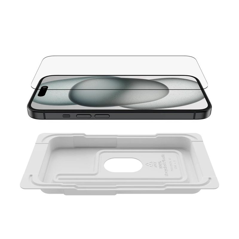 Protector de pantalla ScreenForce para iPhone 15