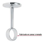Soporte Central para Tubo Redondo de Closet