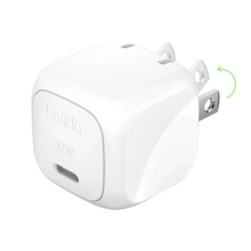 Cubo de Carga BoostCharge USB-C 20 W Color Blanco