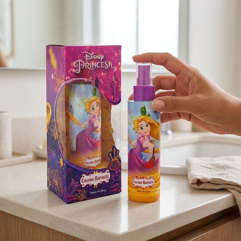 Perfume Infantil Princesas Disney de 140 mL con Atomizador - Presentación Surtida