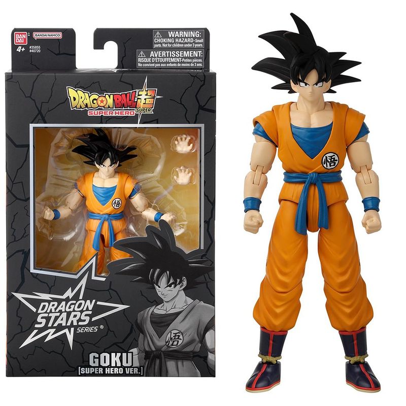 Figura de Acción Articulada de Superhéroe Goku Dragon Stars
