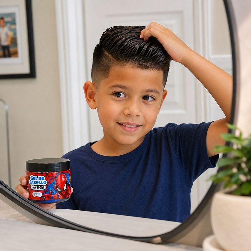 Gel para Cabello Spider-Man Look Sport de 280 g para Peinado Infantil