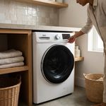 Lavadora de Carga Frontal 20 kg Autosensing Color Blanco