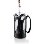 Cafetera Press Negra Y Transparente Capacidad Para 8 Tazas - Bodum