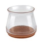 Protectores para Patas de Silla Color Transparente en Set de 24