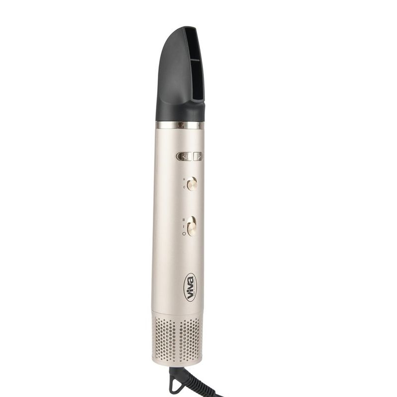 Cepillo para Cabello Eléctrico 3 en 1 con Aire Caliente y Cable Giratorio