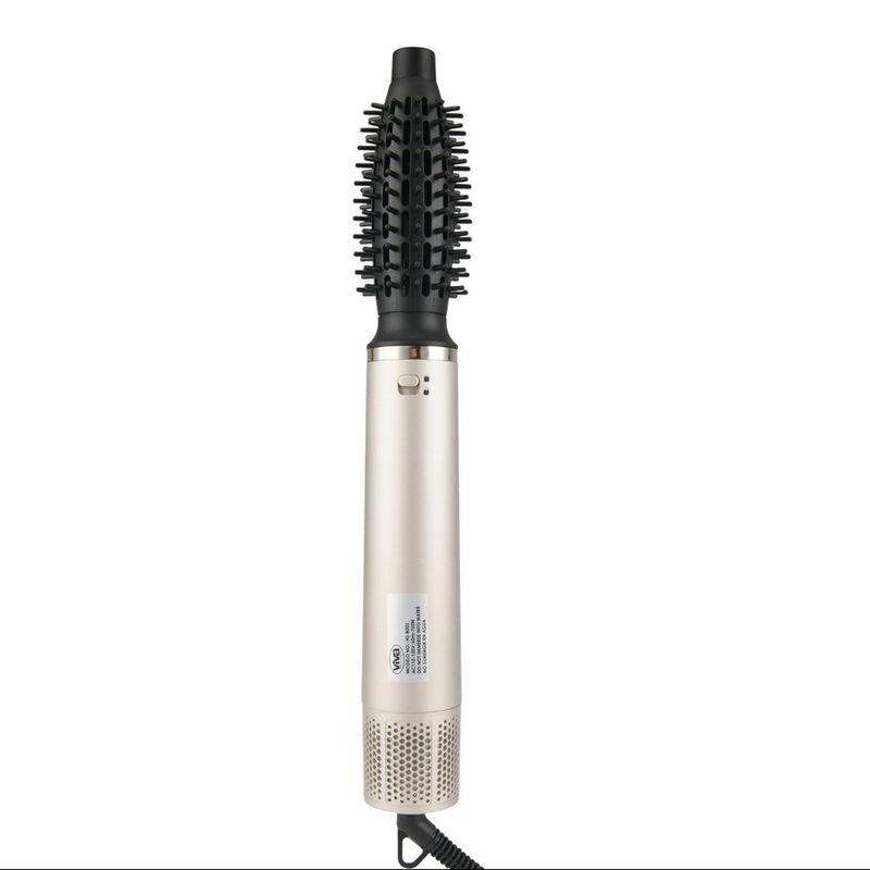Cepillo para Cabello Eléctrico 3 en 1 con Aire Caliente y Cable Giratorio