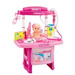 Set de Juego Médico para Bebés con Estación y Accesorios 28 Piezas