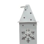 Farol Decorativo Navideño de Metal con Figuras 29.5 cm - Presentación Surtida