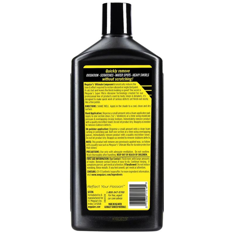 Pulidor de Auto para Pintura Ultimate Compound Líquido de 450 mL