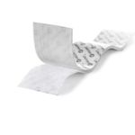 Velcro Industrial Rectangular de 4x2 plg, Paquete con 2 Unidades Color Blanco