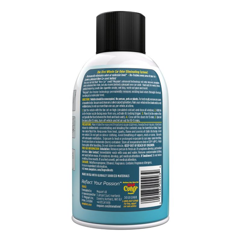 Eliminador de Olores para Auto Whole Car Air Re-Fresher 57 g para Interior Aroma Carro Nuevo