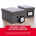 Set de 15 Velcros Multiuso Tipo Circular de 5/8 plg Color Negro