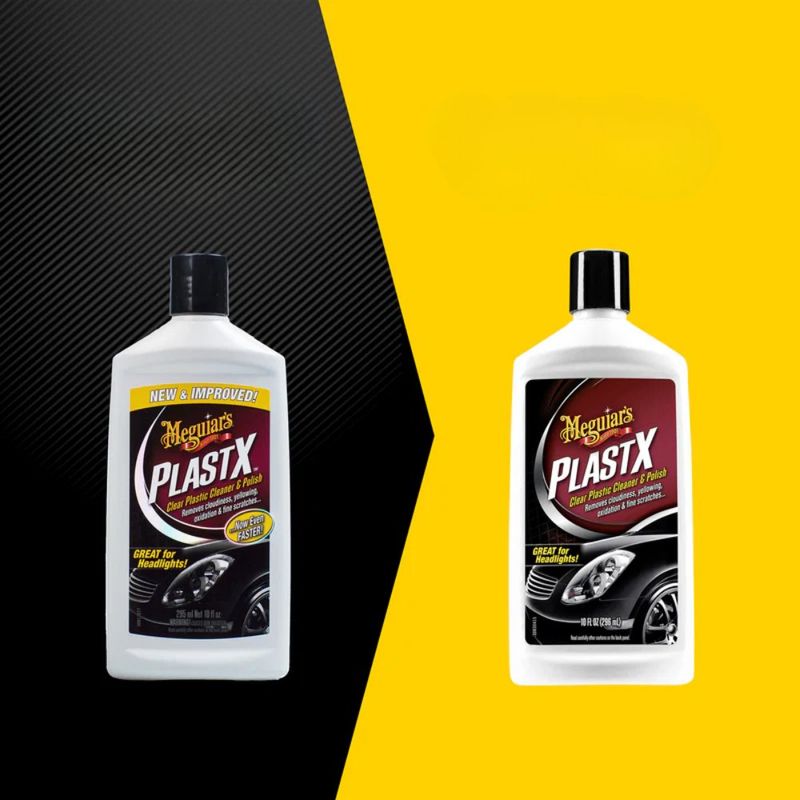 Limpiador y Pulidor Líquido para Plásticos de Auto PlastX de 296 mL