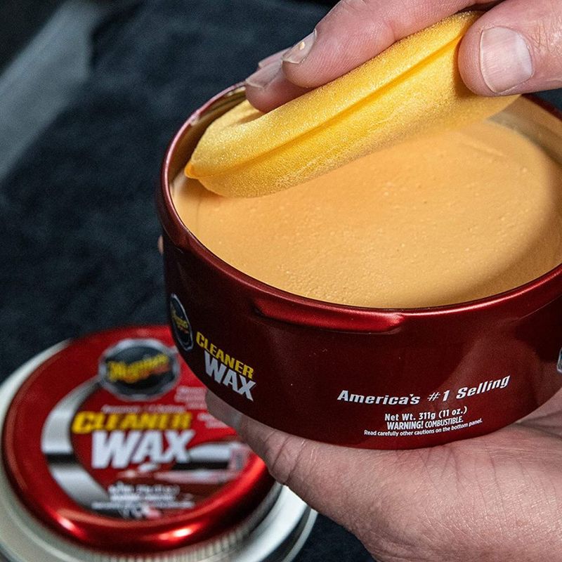 Cera para Auto Limpiadora y Abrillantadora en Pasta de 11 oz