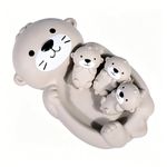 Set de Juguetes de Baño Amigos Flotantes Diseño Nutria Color Beige