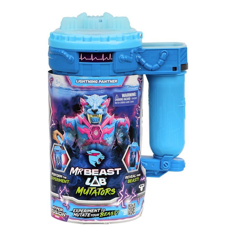 Figura de Acción MrBeast Lab Mutators S2 con Cámara de Mutación - Colores Surtidos