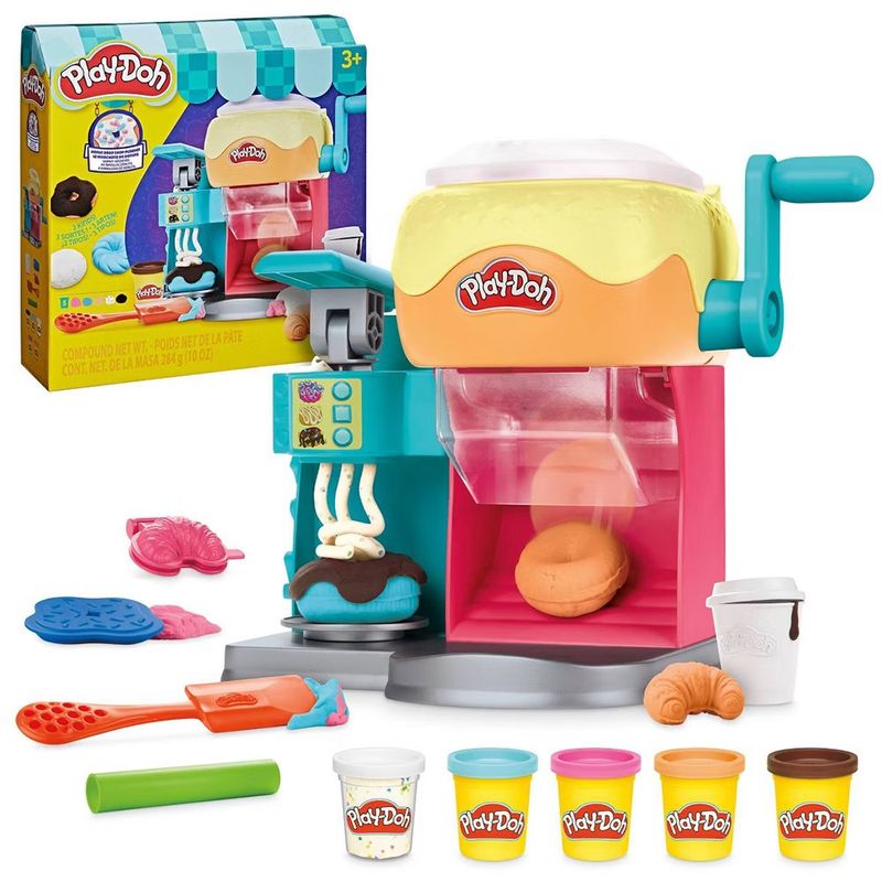 Set Play-Doh Tienda de Donas con Accesorios y Plastilina