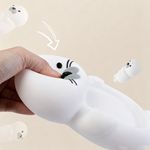 Set de Juguetes de Baño Flotantes para Bebé Diseño Animales Marinos Color Blanco 4 Piezas