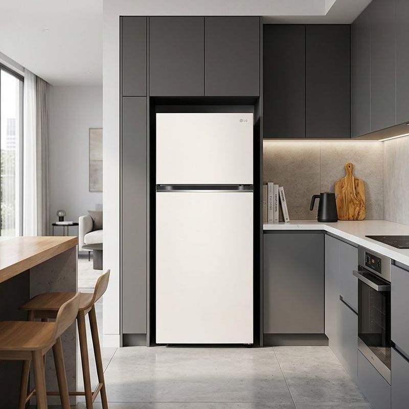 Refrigerador Top Freezer 13.2 pie³ Color Beige