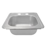 Lavatrastos Empotrable Mark M-10 de 1 Fosa Acero Inoxidable 38 x 38 x 14 cm