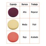 Set de Esponjas para Pulir de 3 Unidades