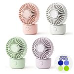 Mini Ventilador Oscilante para Escritorio Colores Surtidos