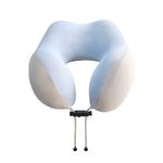 Cojín de Cuello Memory Foam para Viaje Colores Surtidos