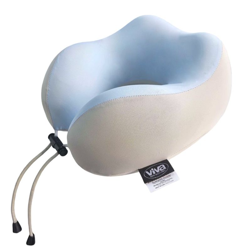 Cojín de Cuello Memory Foam para Viaje Colores Surtidos