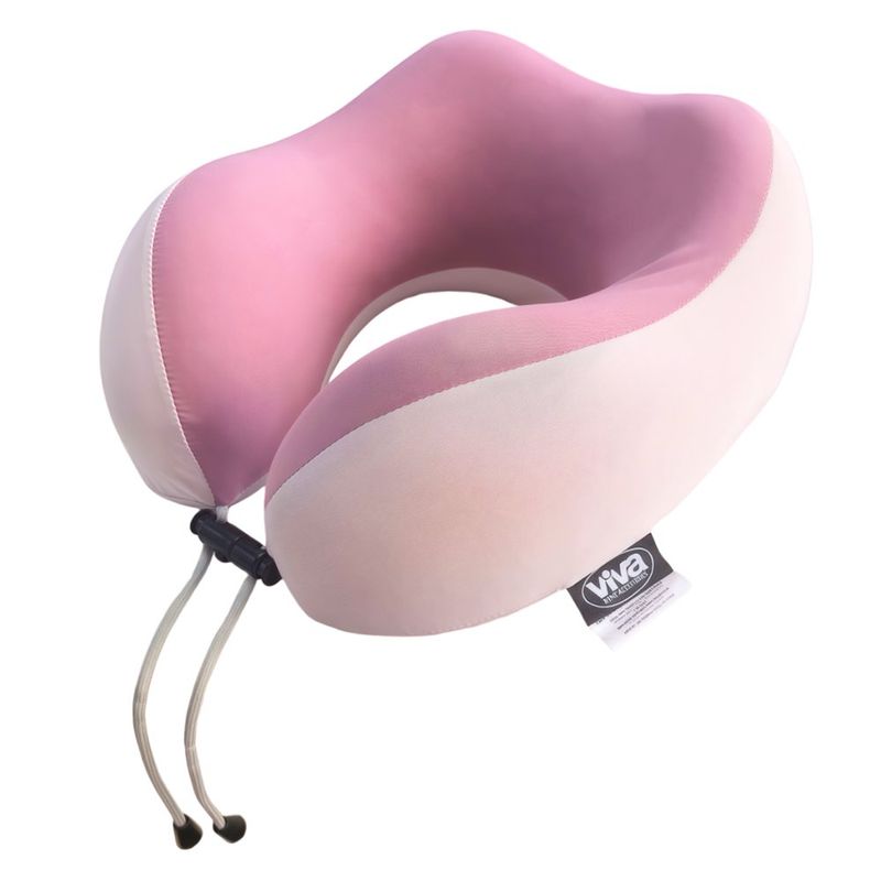 Cojín de Cuello Memory Foam para Viaje Colores Surtidos