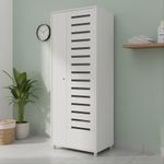 Mueble para Lavandería Multiusos de 2 Puertas y 1 Gaveta Color Blanco