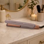 Plancha Alisadora de Cabello Collagen & Biotin Therapy con Cerámica Avanzada Color Rosa