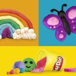 Set Play-Doh Imagina y Crea con 18 Plastilinas de Colores Surtidos