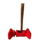 Juguete Portagolosina para Perro Treat Holder de 4.5 Plg Color Rojo