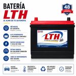 Batería para Auto Libre de Mantenimiento L-51R-500 12 V 500 A