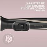 Cepillo Secador de Cabello Wet2Style 1200 W con Antifrizz Negro